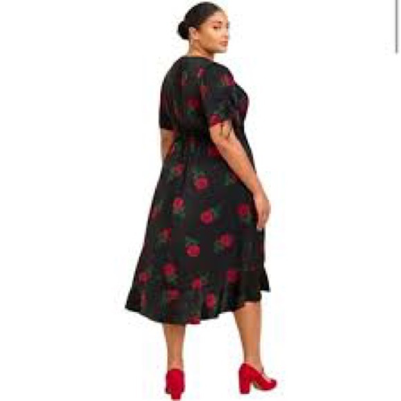 Torrid wrap dress torrid size 0 - Picture 1 of 3